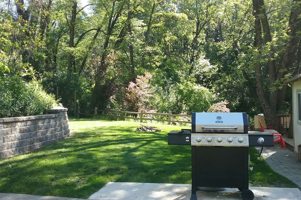 great big outside living space