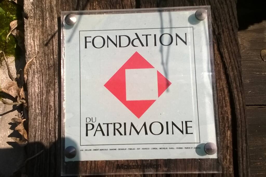 Hillan a reçu le label "Fondation du Patrimoine"