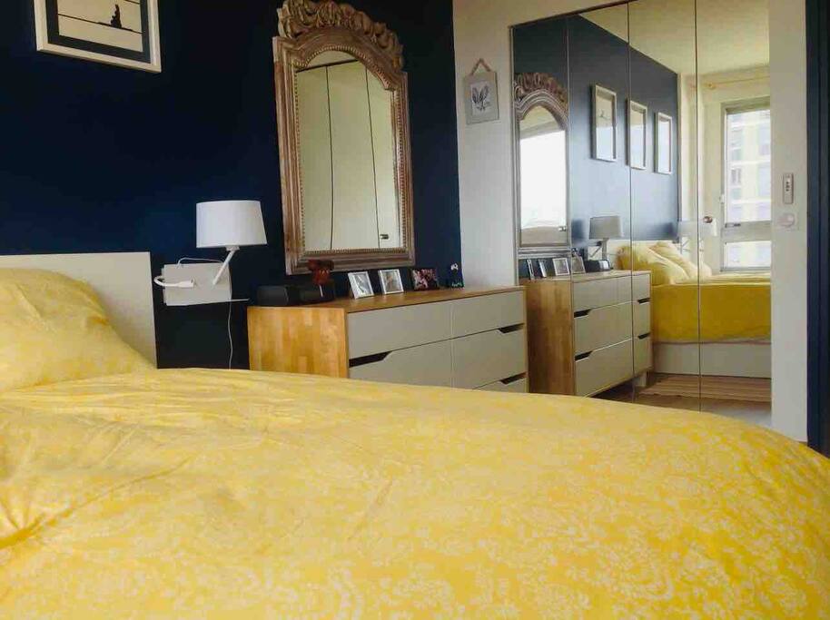 La grande chambre parentale