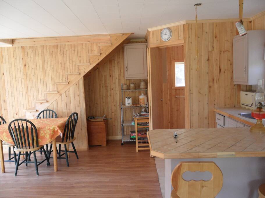 Chalet intérieur en bois