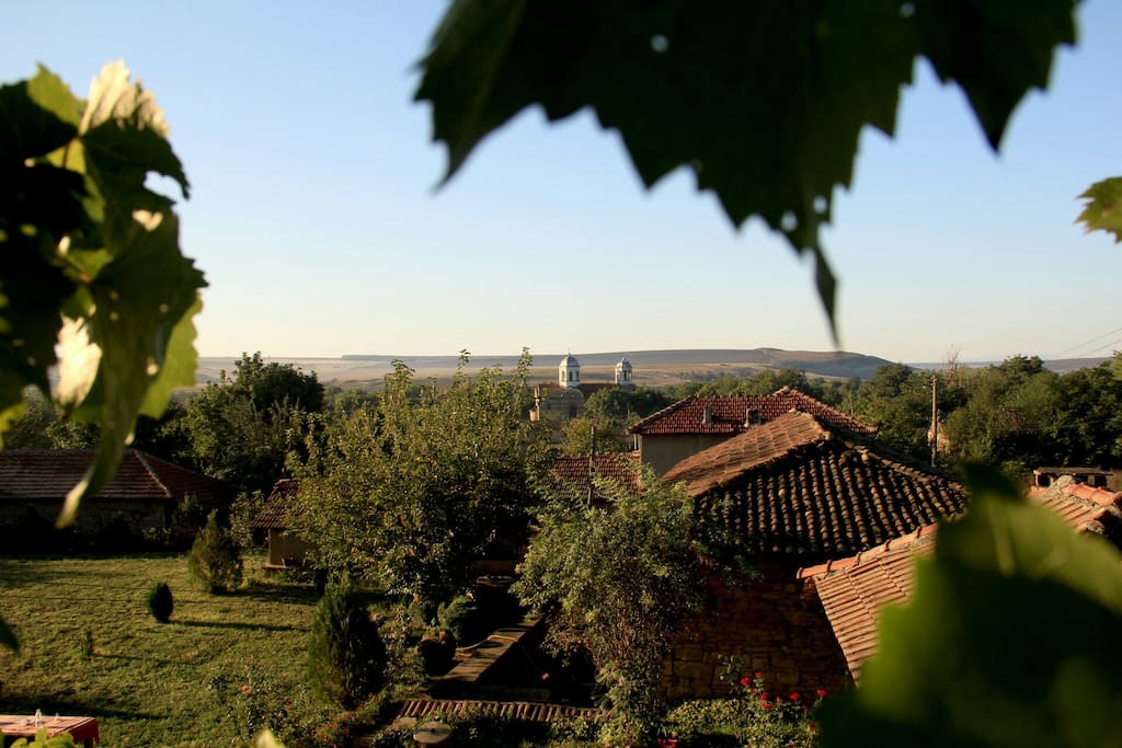 View from the balcony of the second floor