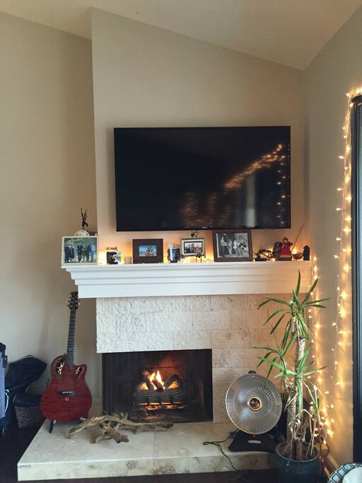 We have Apple TV and Netflicks