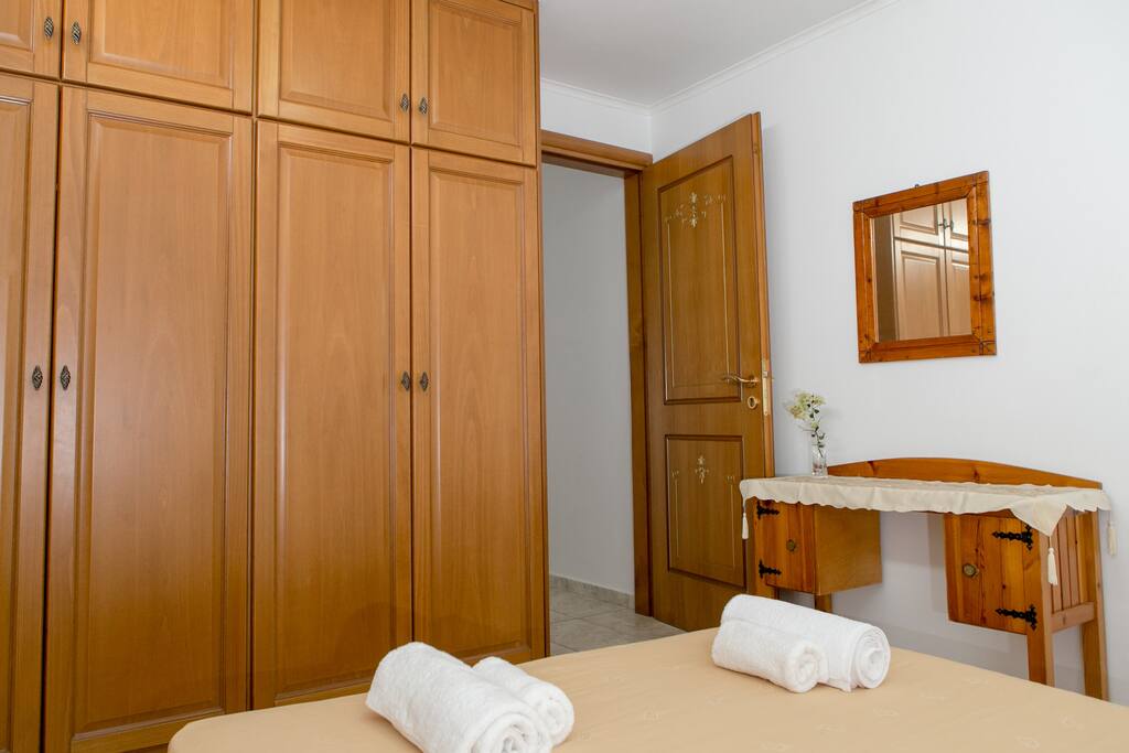 wardrobe in double bedroom