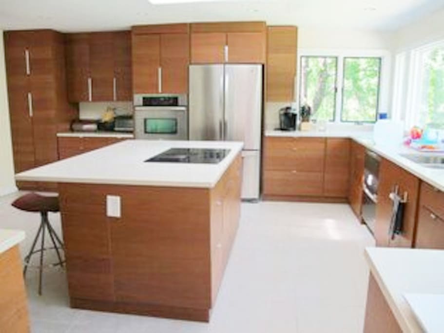 Kitchen with top of line appliances