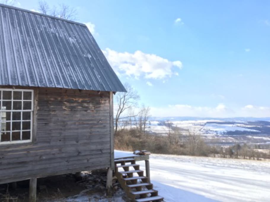 Enjoy a 50+ mile view on clear days!