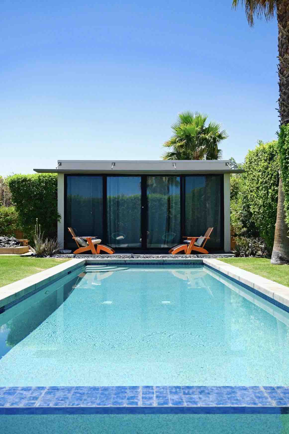 Pool looking toward casita