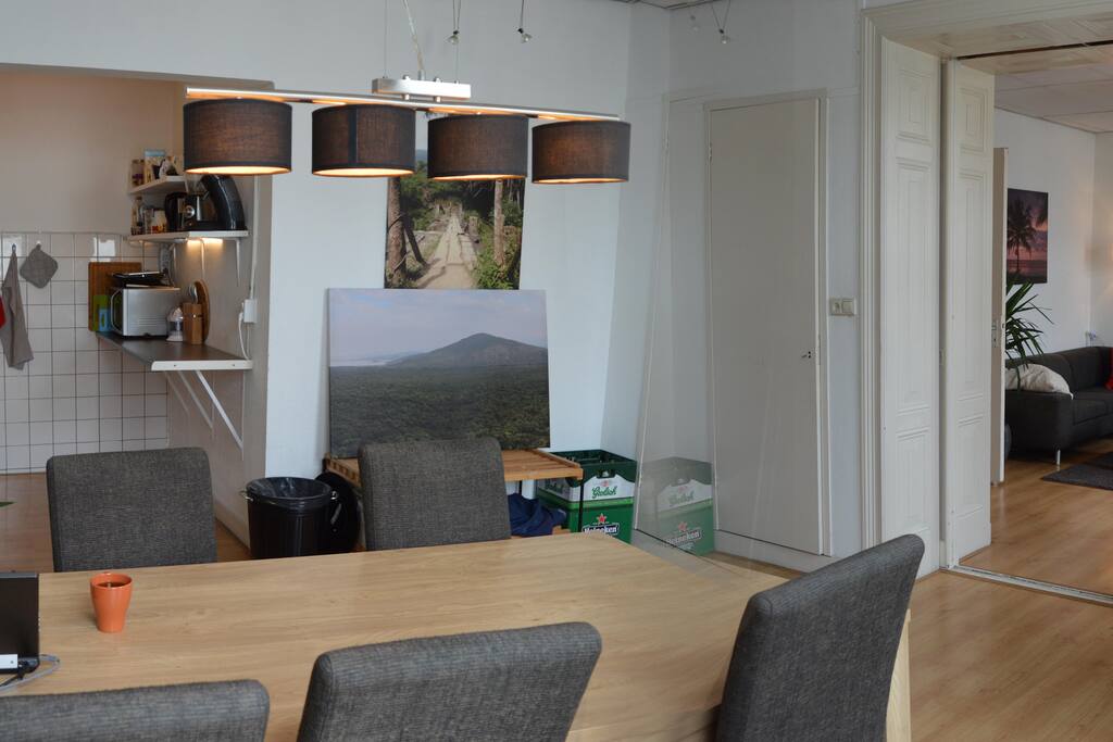 Dining room and plenty space for work