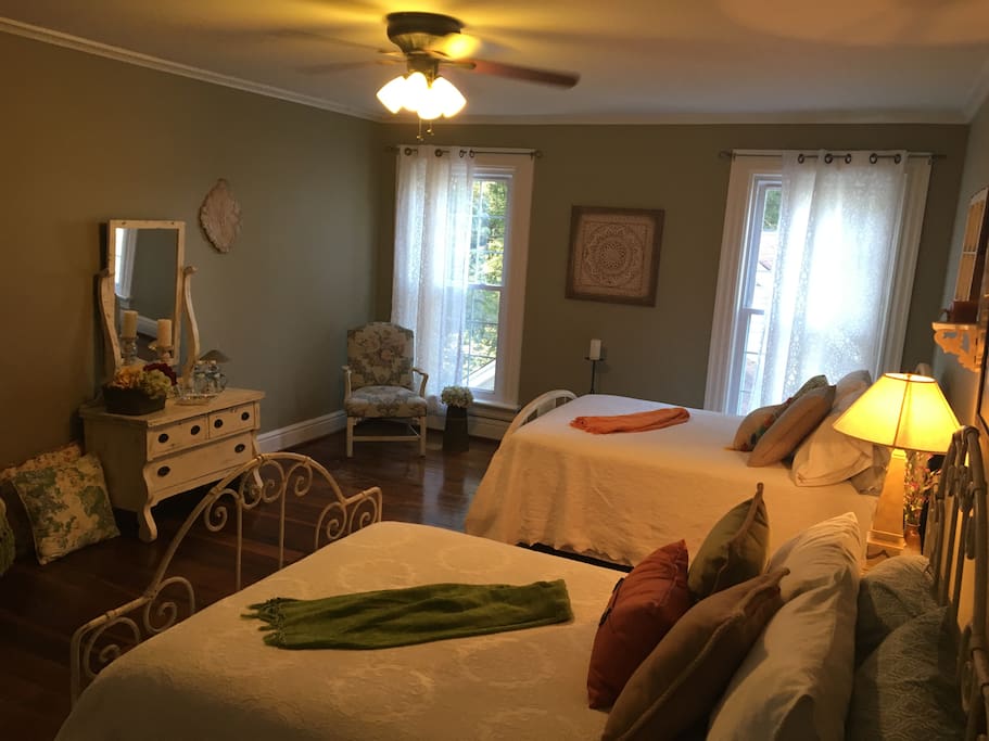 You will love the space and the comfort of this room.