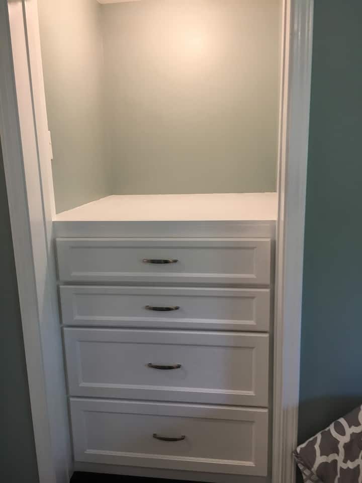 Bedroom storage drawers