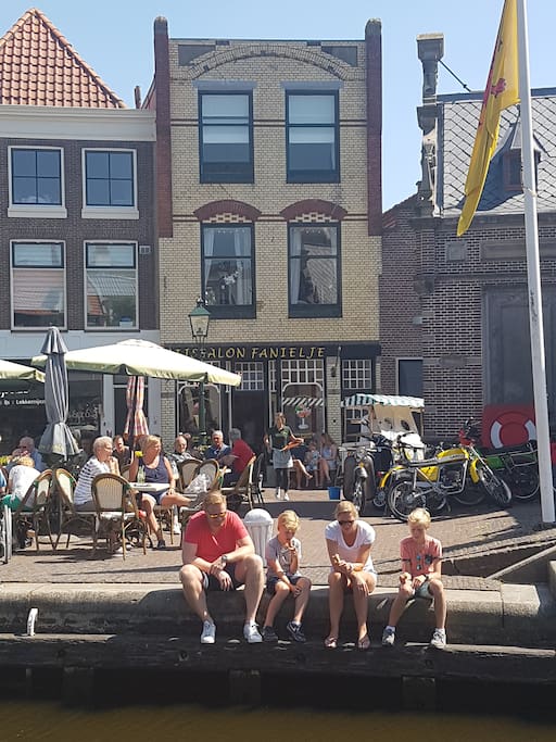 Vooraanzicht huis