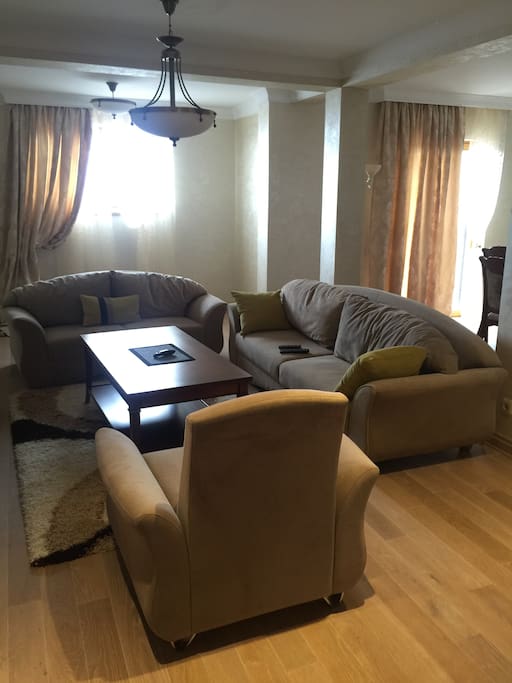 The living room
