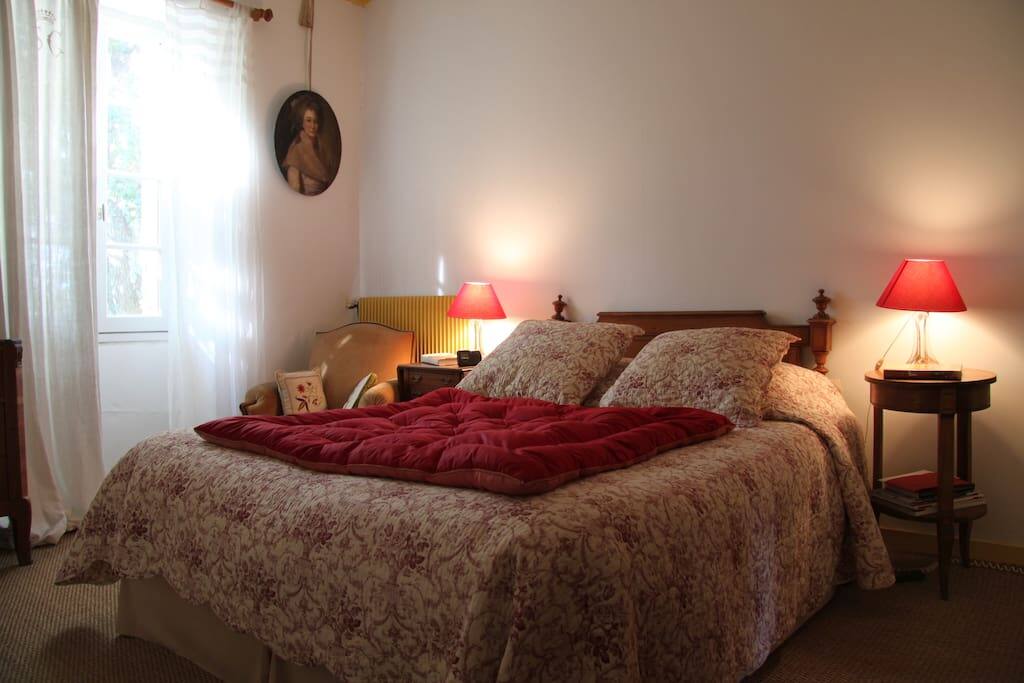 The Parental Suite - Iris Room as a full queen bed.