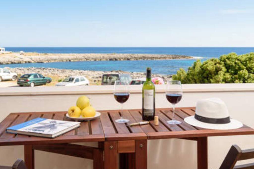 terraza con vistas