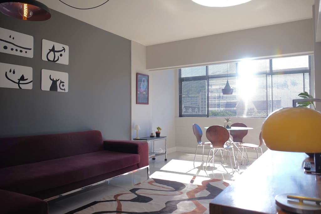 Living room & dining area (seen from the doorway into the room)