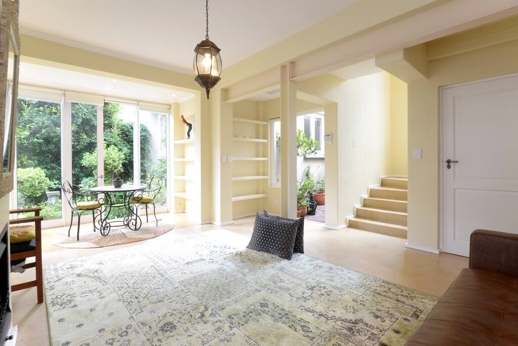 Downstairs living area
