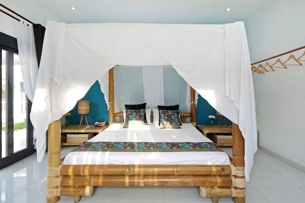 Mega King Size Bed 2m x 2m.