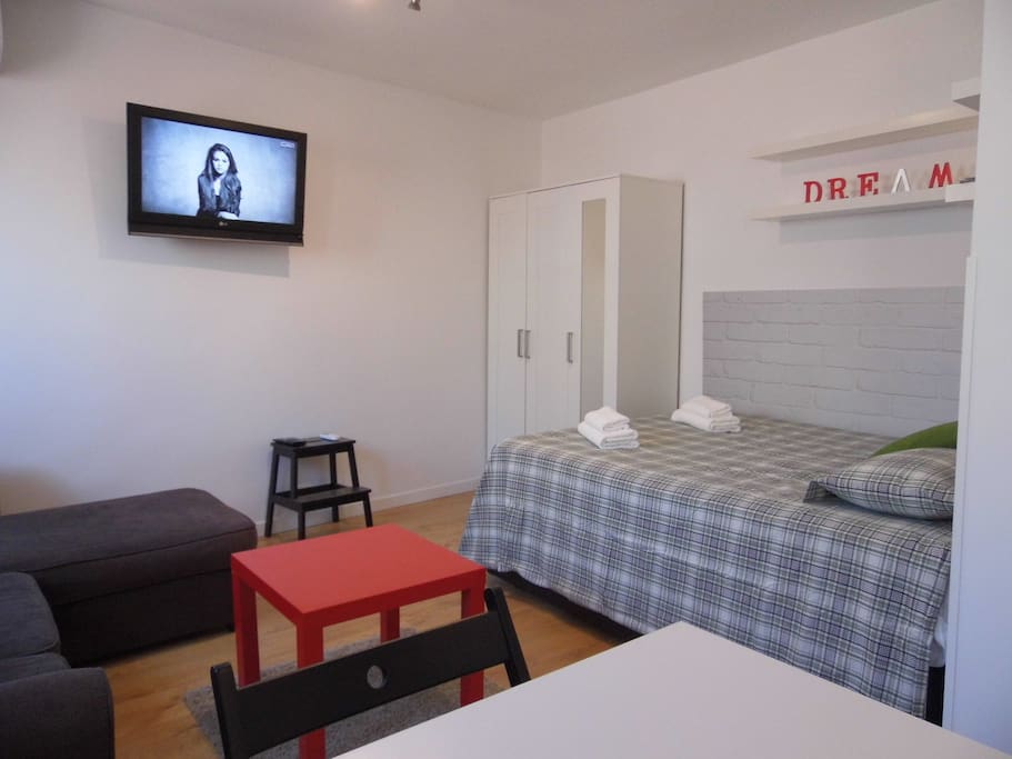 Salón-comedor-dormitorio