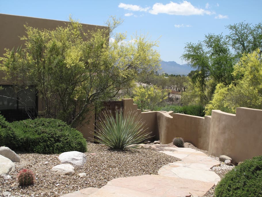 You will have your own private entrance to the casita.