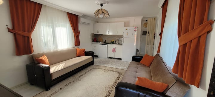 Living Room & American Kitchen