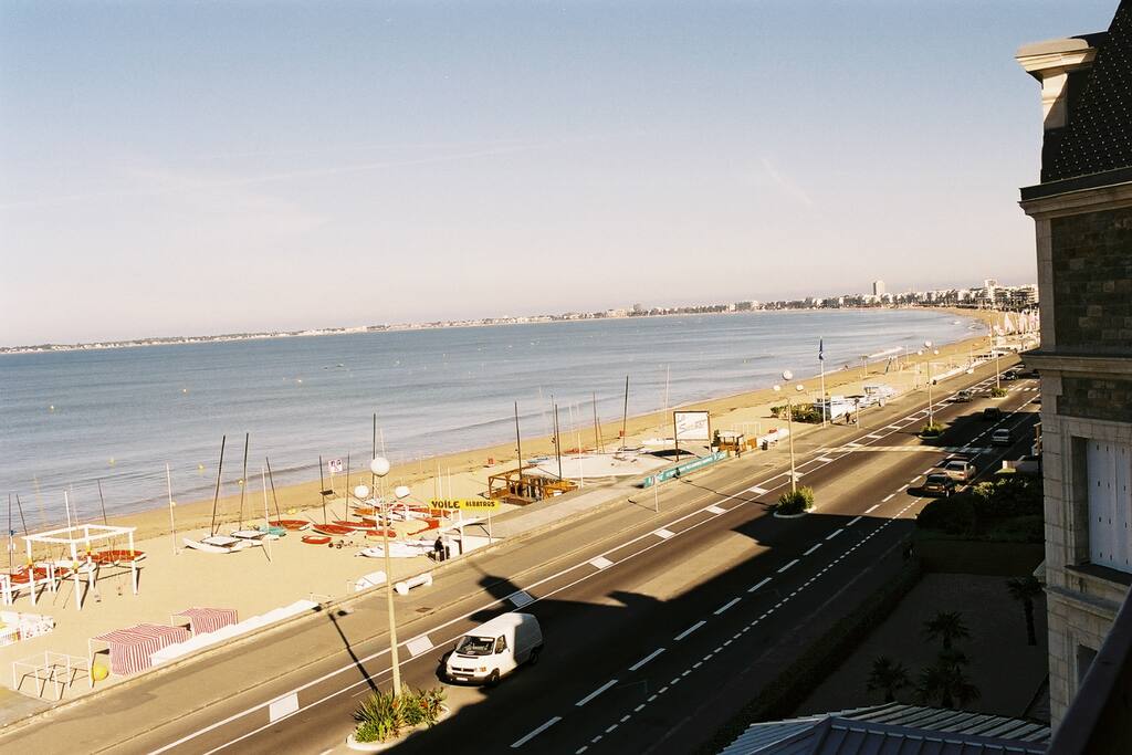 Vue sur la baie de La Baule