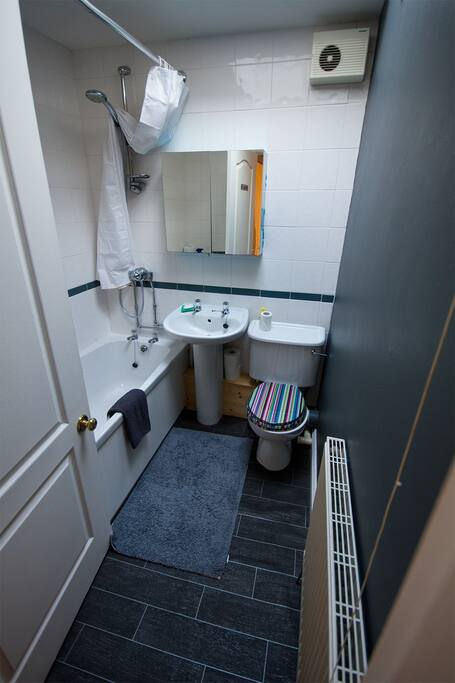 Shared bathroom/shower