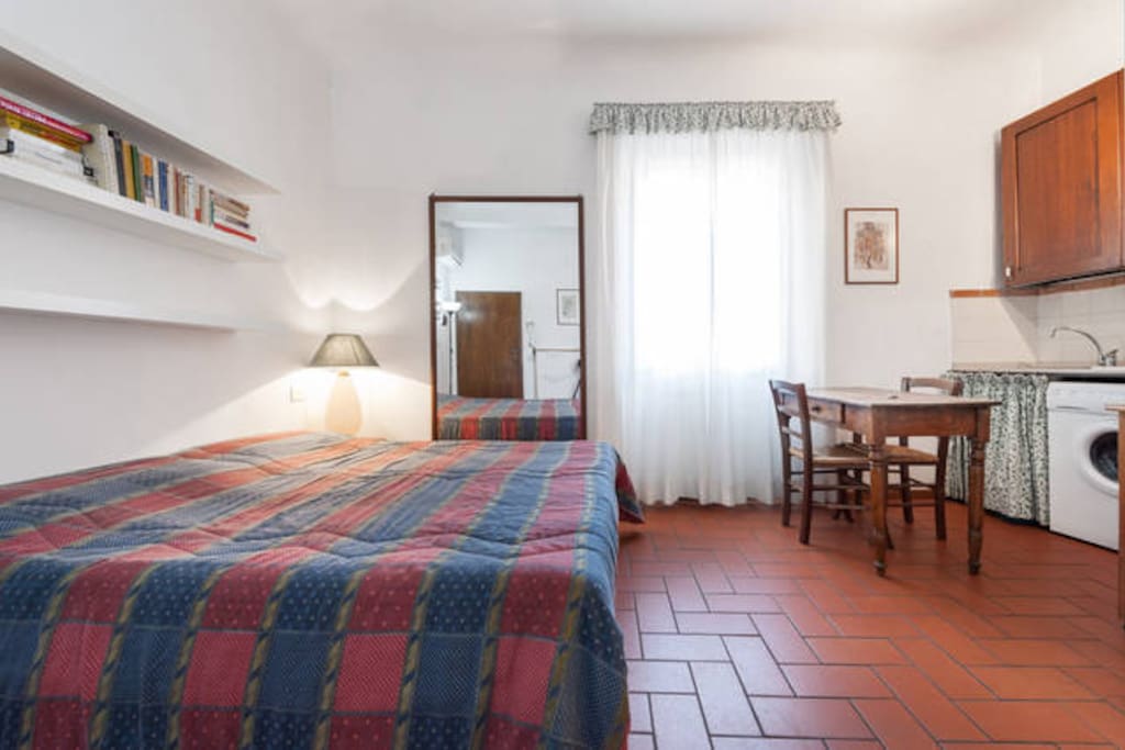 ONE ROOM FLAT WITH .....