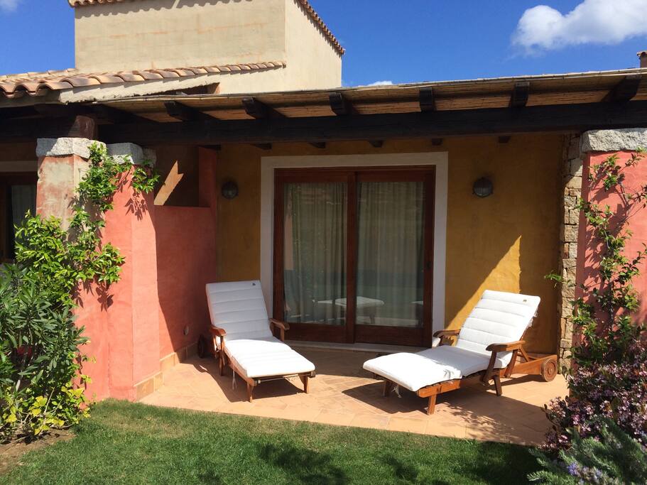 veranda esterna posteriore