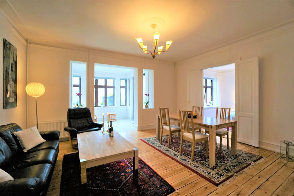 Living room seen from main bedroom