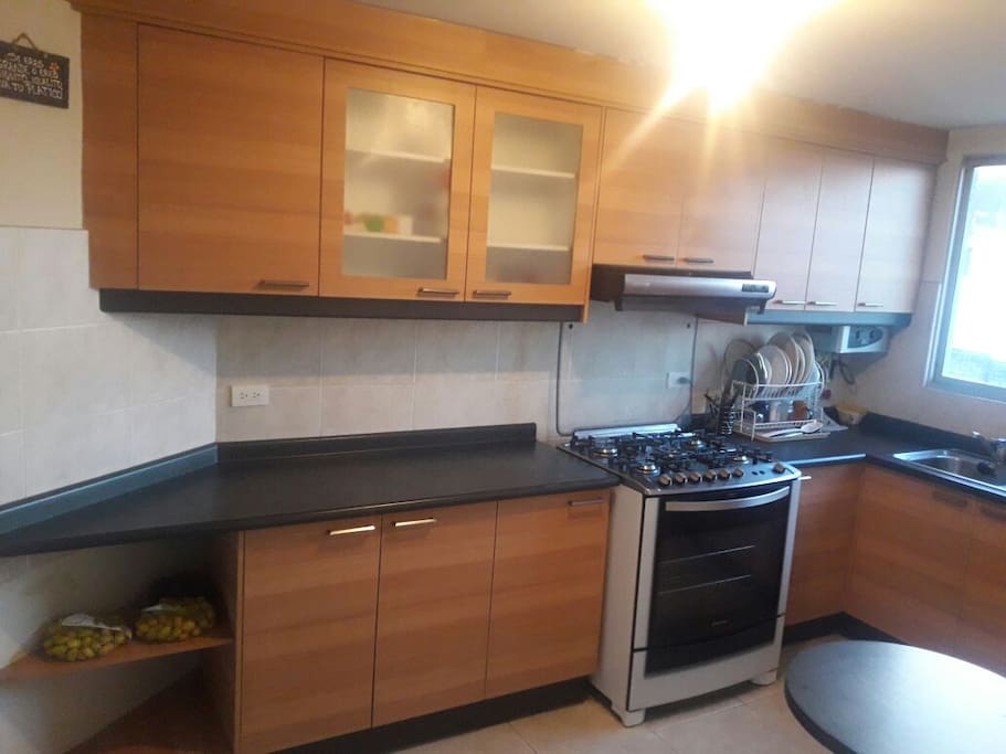 A kitchen