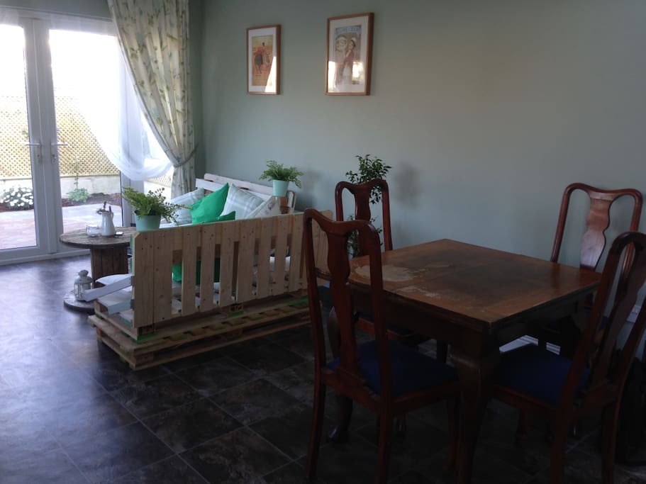 Kitchen/ ( dining and coffee area)