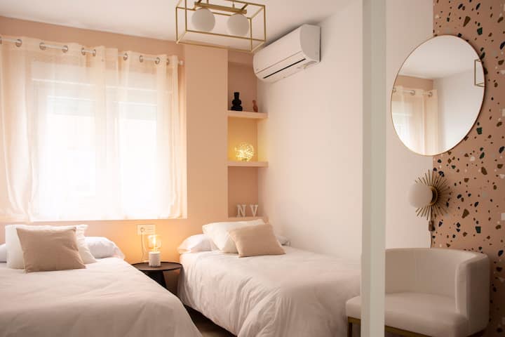 Bedroom two beds.