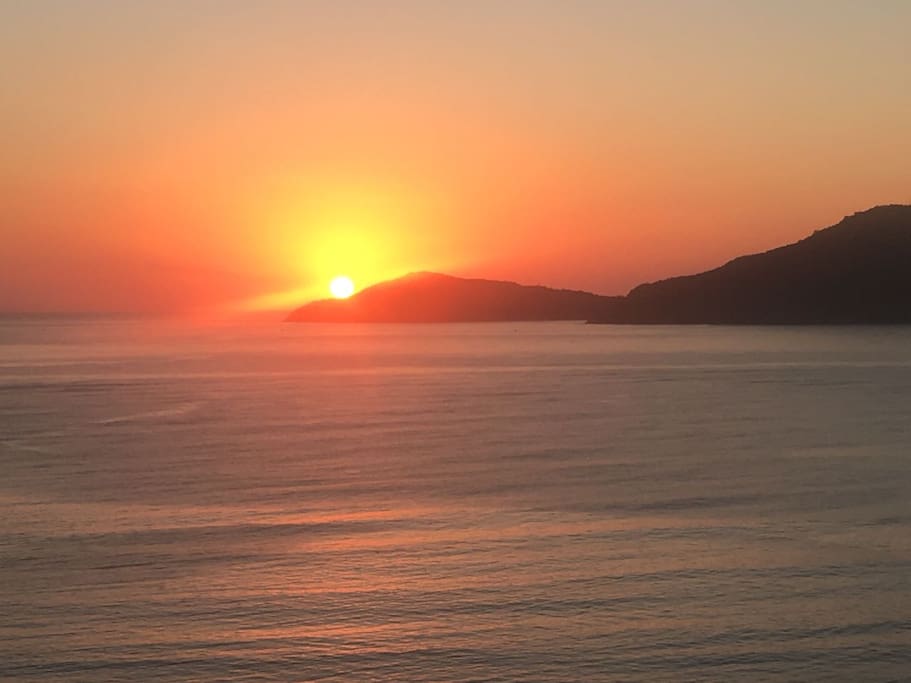 nascer do sol da sacada