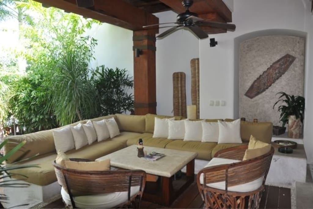Outdoor terrace