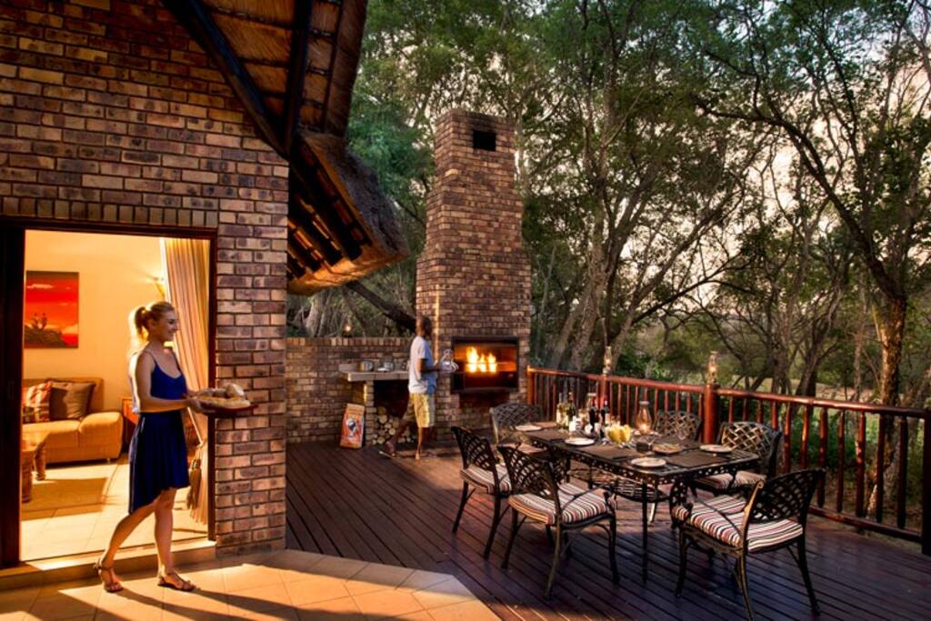 Chalet patio