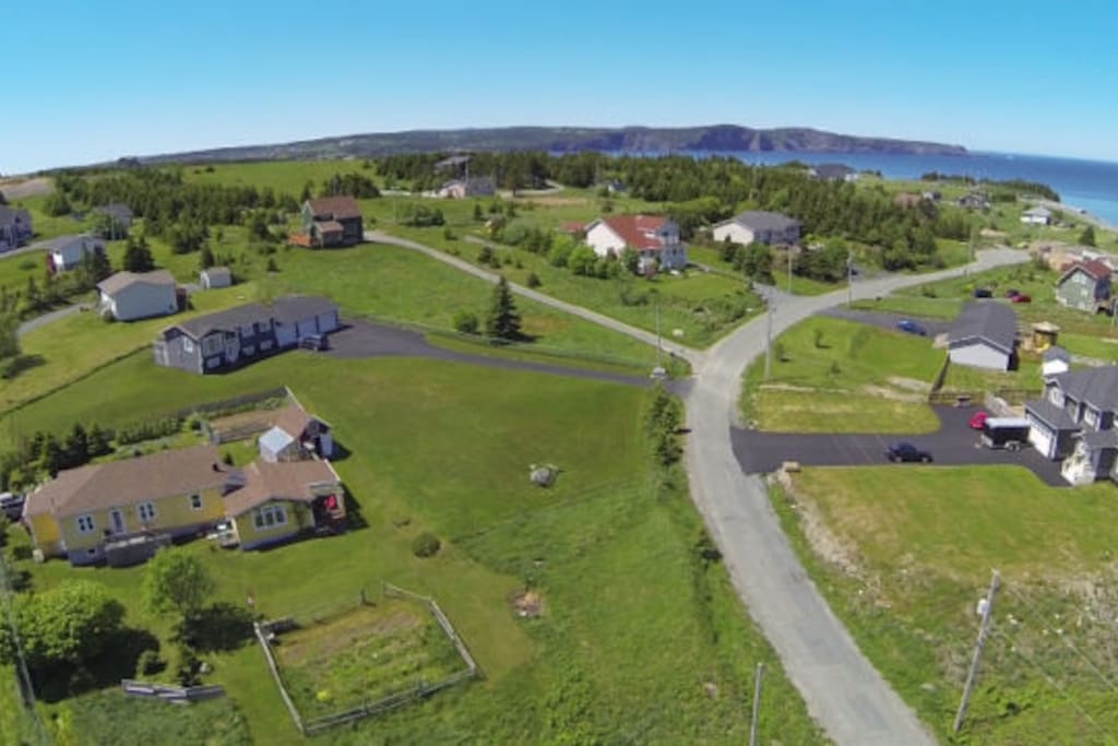Situated in Outer Cove, this home is minutes away from the East Coast Trail on Doran's lane.