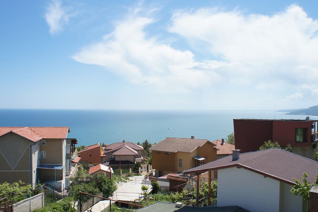 View from the villa