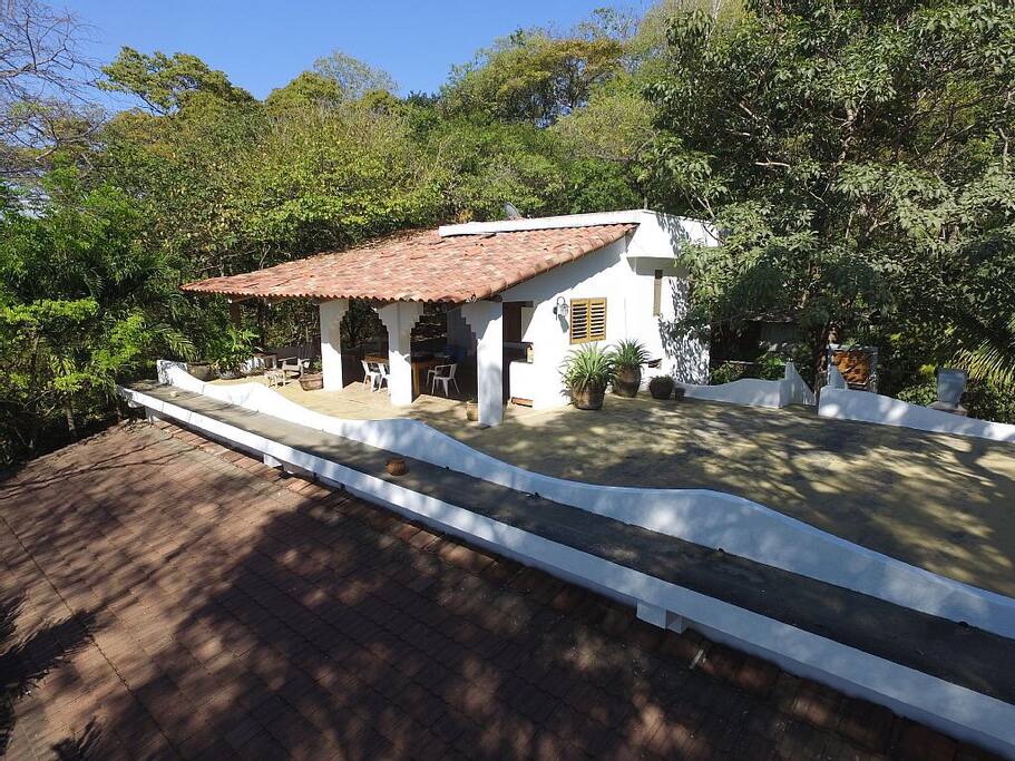 open living, dining & kitchen looking over the pacific ocean