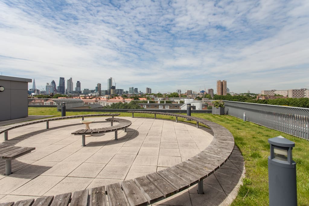 Communal roof terrace