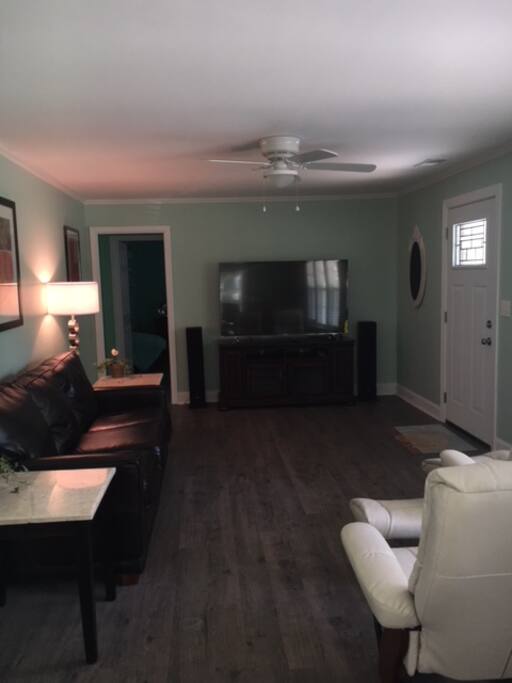 Living Room/Fold Out Queen Size Sleeper