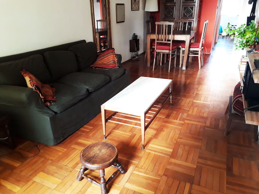 Living and dining room