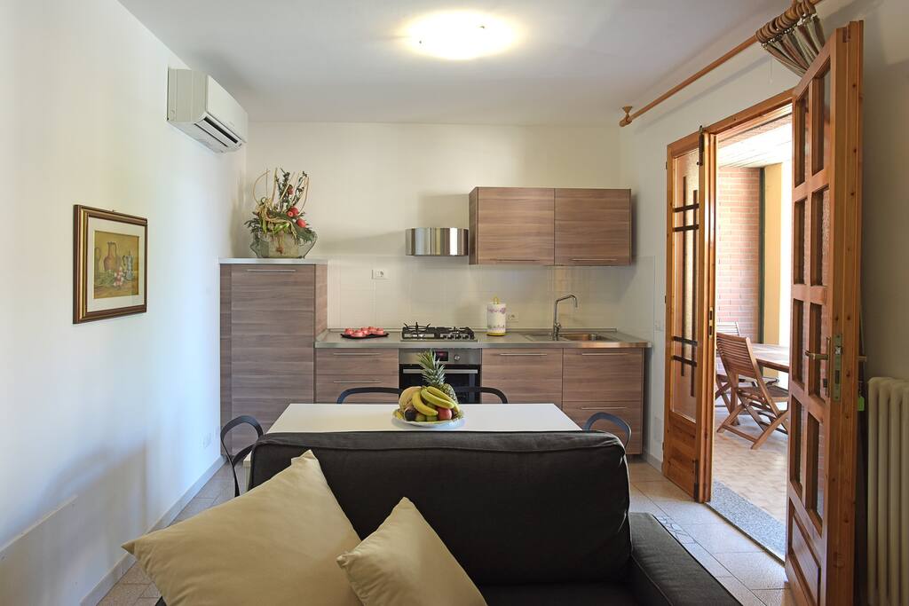 Appartamento con cucina 2 camere da letto