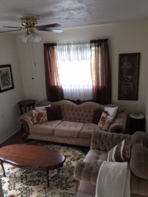 Sitting Room next to patio