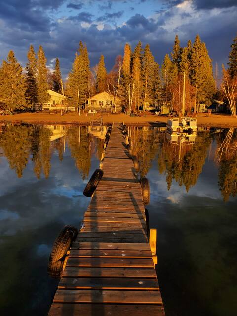 Emma Lake 4 Seasons Water Front Cabin For Rent