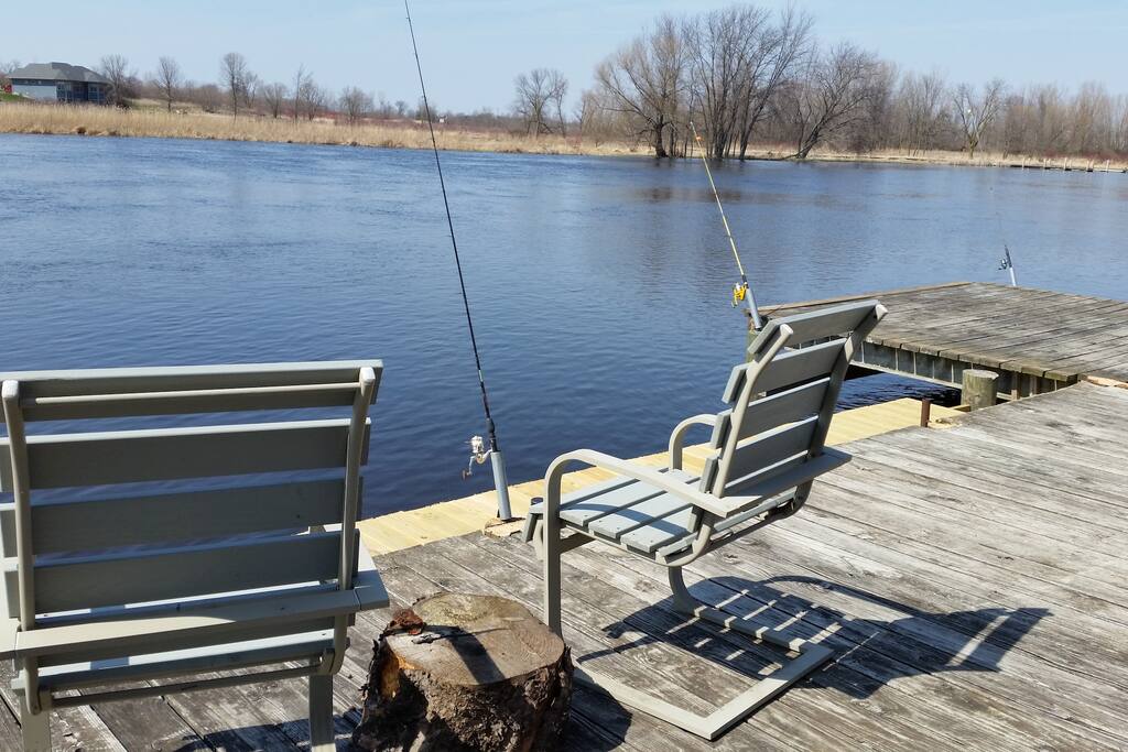 Fishing off the Dock!