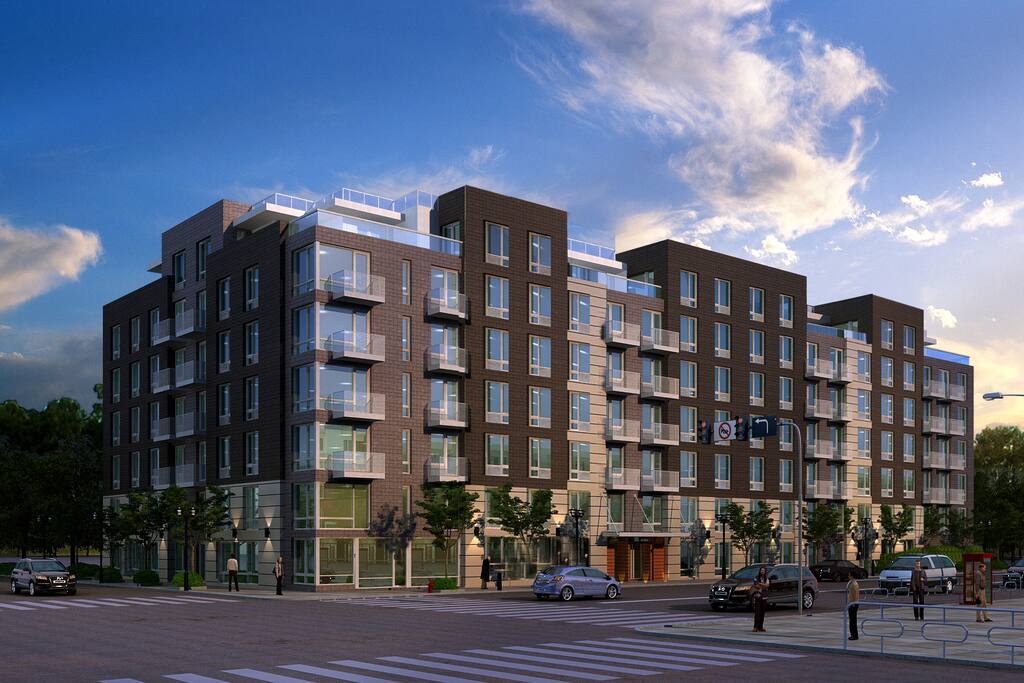 Luxury rental building in the heart of Williamsburg.