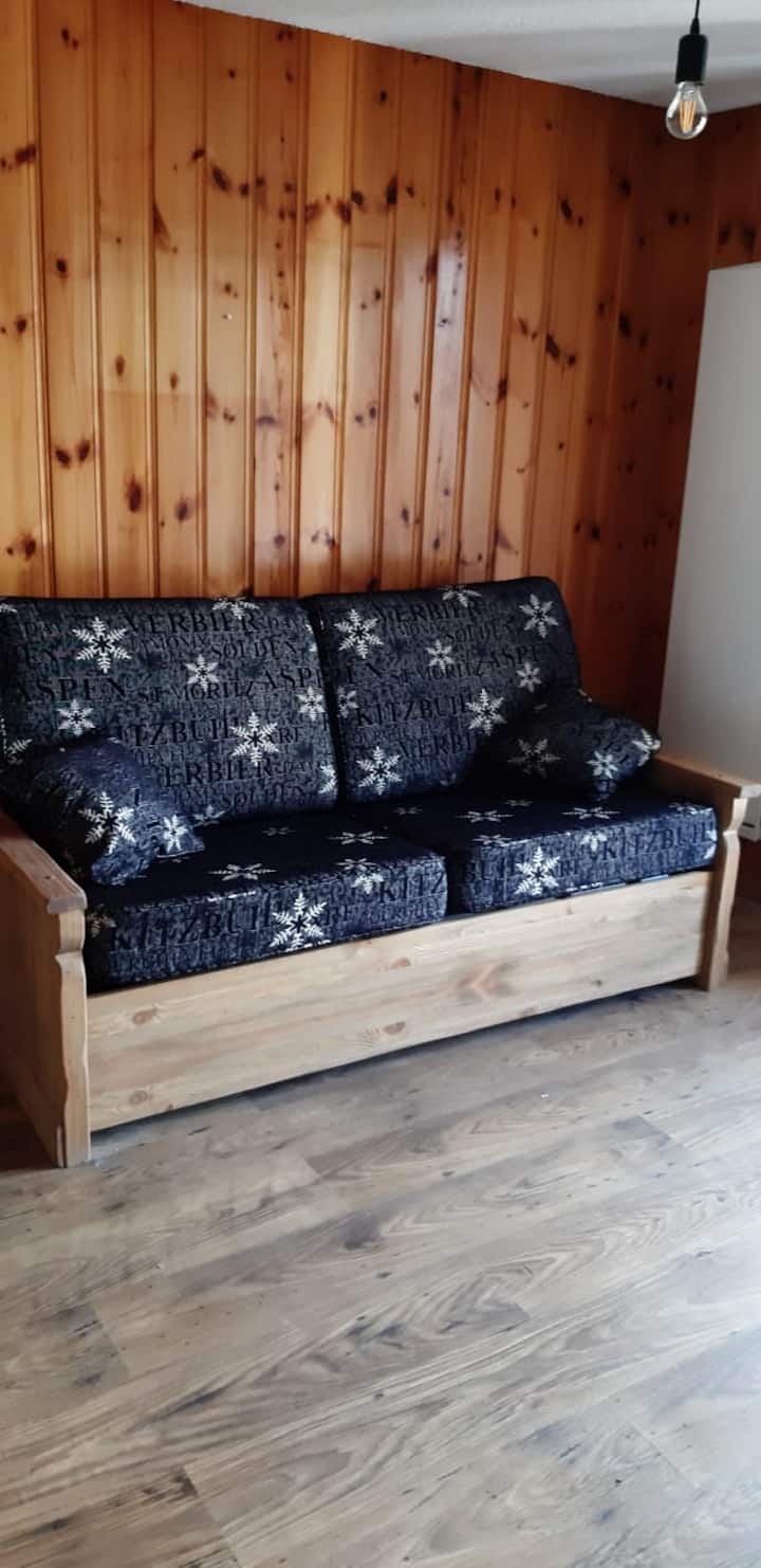 Charmant Studio 4 Couchages Parking Et Balcon - Saint-Gervais-les-Bains