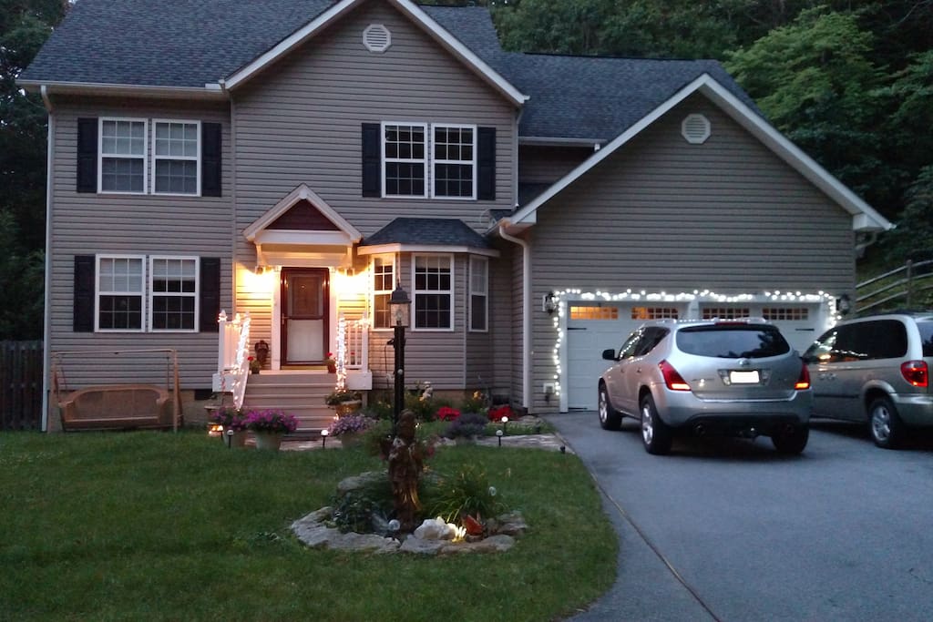 A welcoming entrance