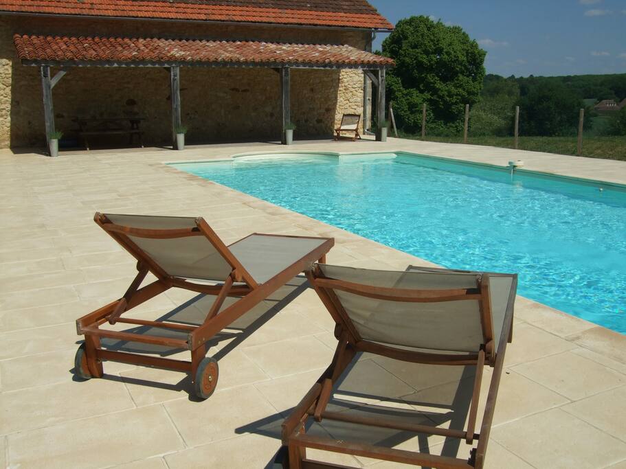 The 12 x 6m pool with verandah
