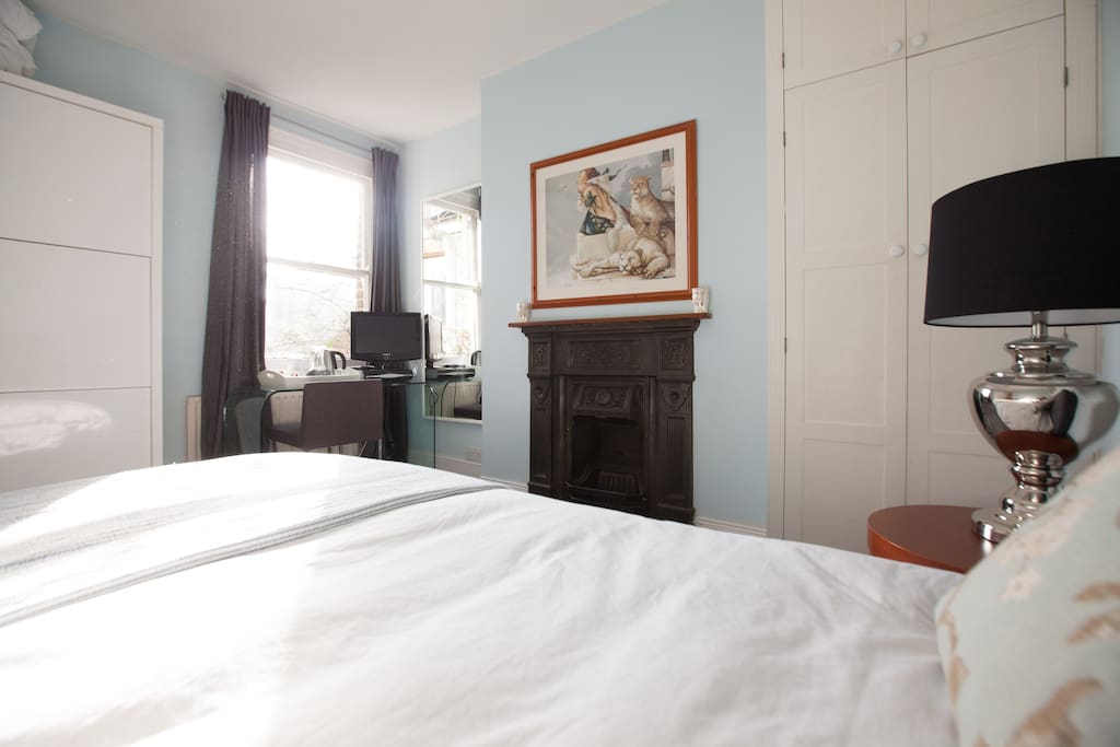 Bright and homely.