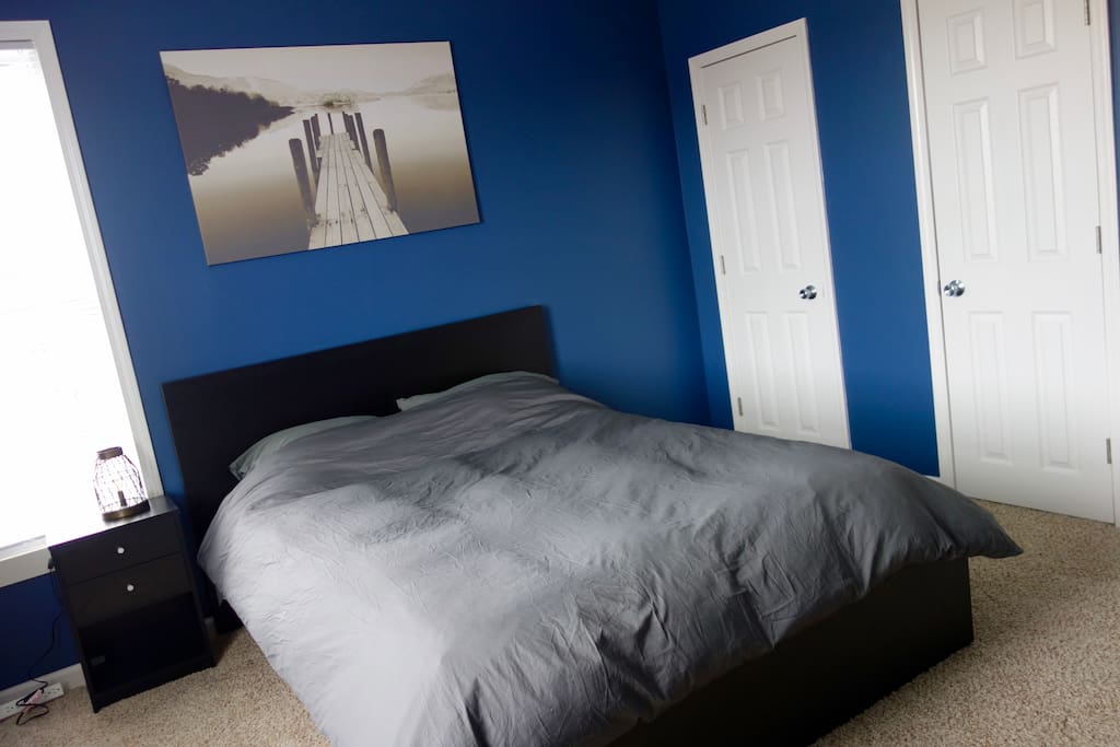 Spacious closet for all your storing needs.